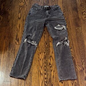 PacSun Charcoal Distressed Women’s Jeans size 23
